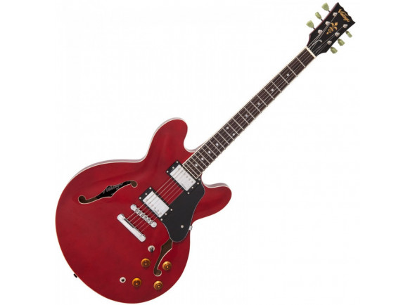 Vintage  VSA500CR Reissued Cherry Red